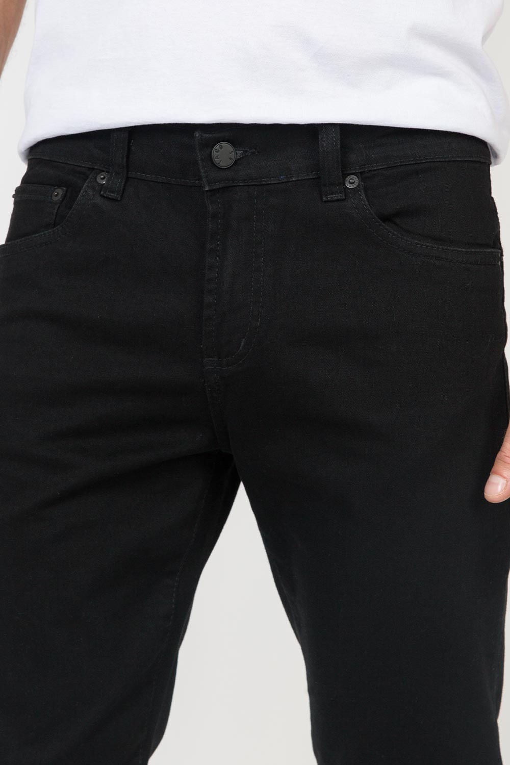 Calça Jeans Slim Escura Black