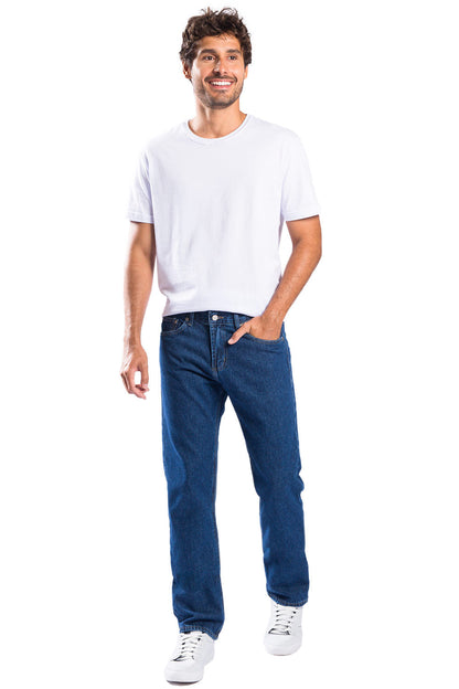 Calça Jeans Straight Stone New