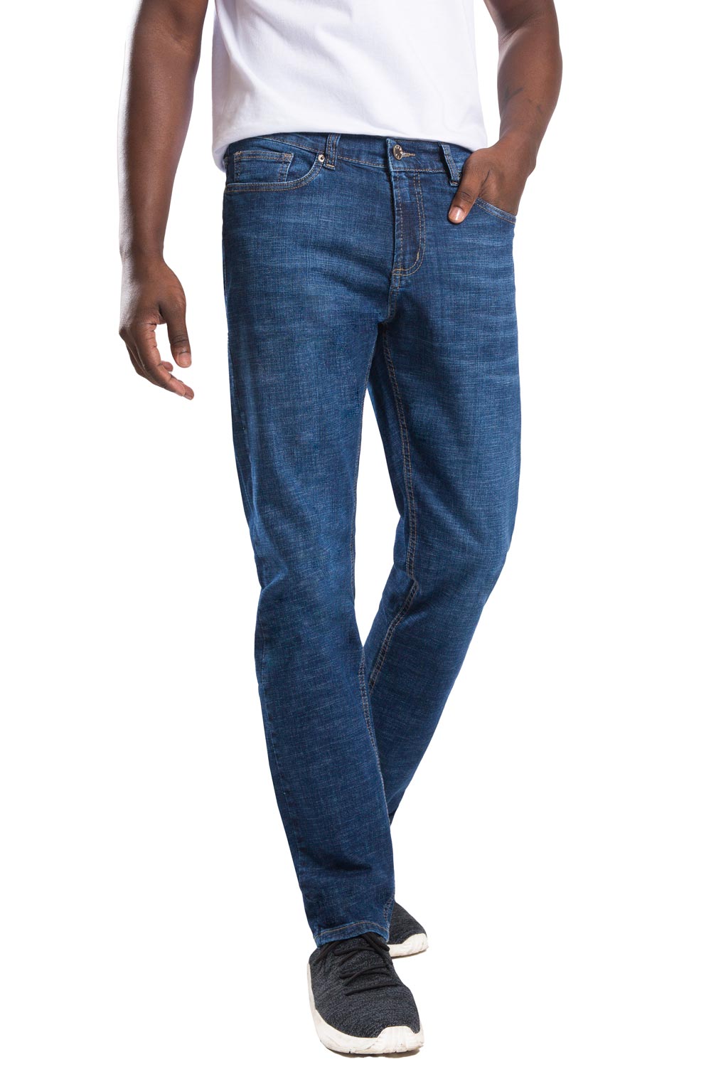 Calça Jeans Slim Premium Flex Super Stone