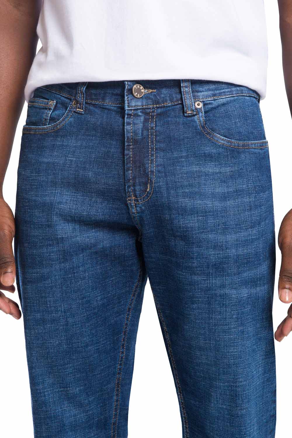 Calça Jeans Slim Premium Flex Super Stone