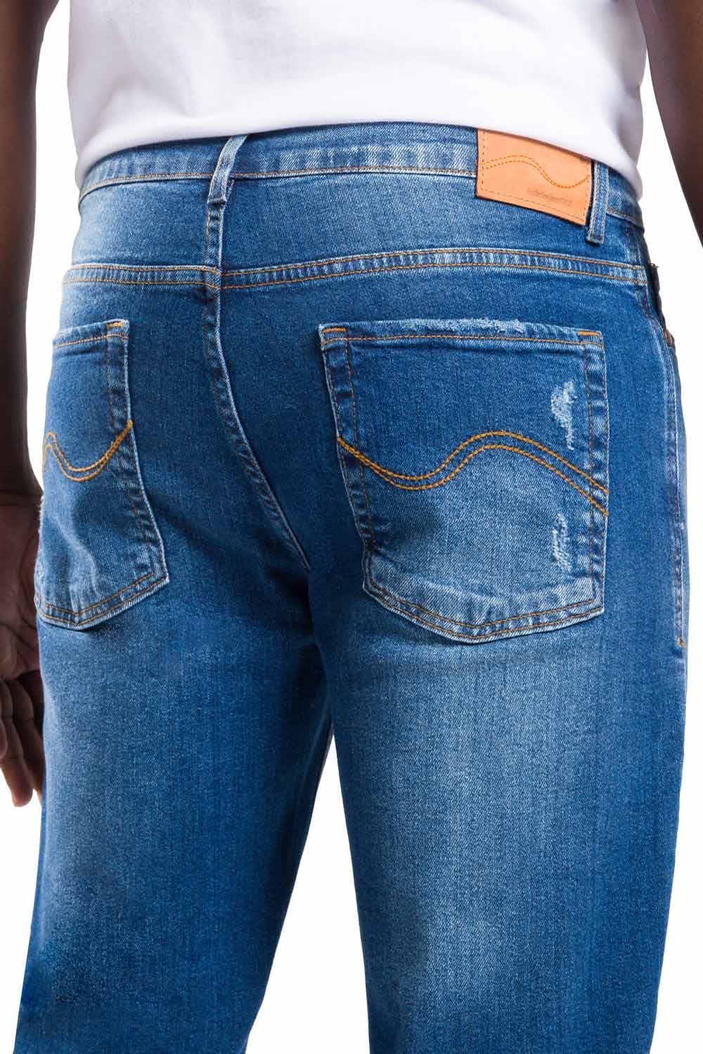 Calça Jeans Slim Premium Flex Destroyer