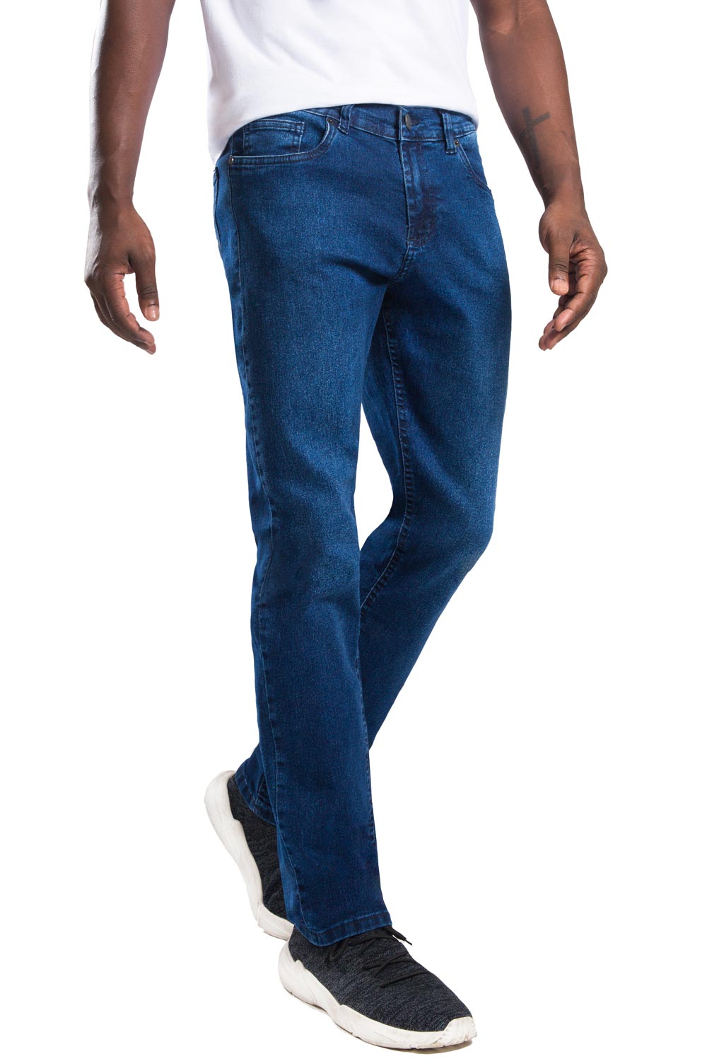 Calça Jeans Slim Premium Flex Destroyer