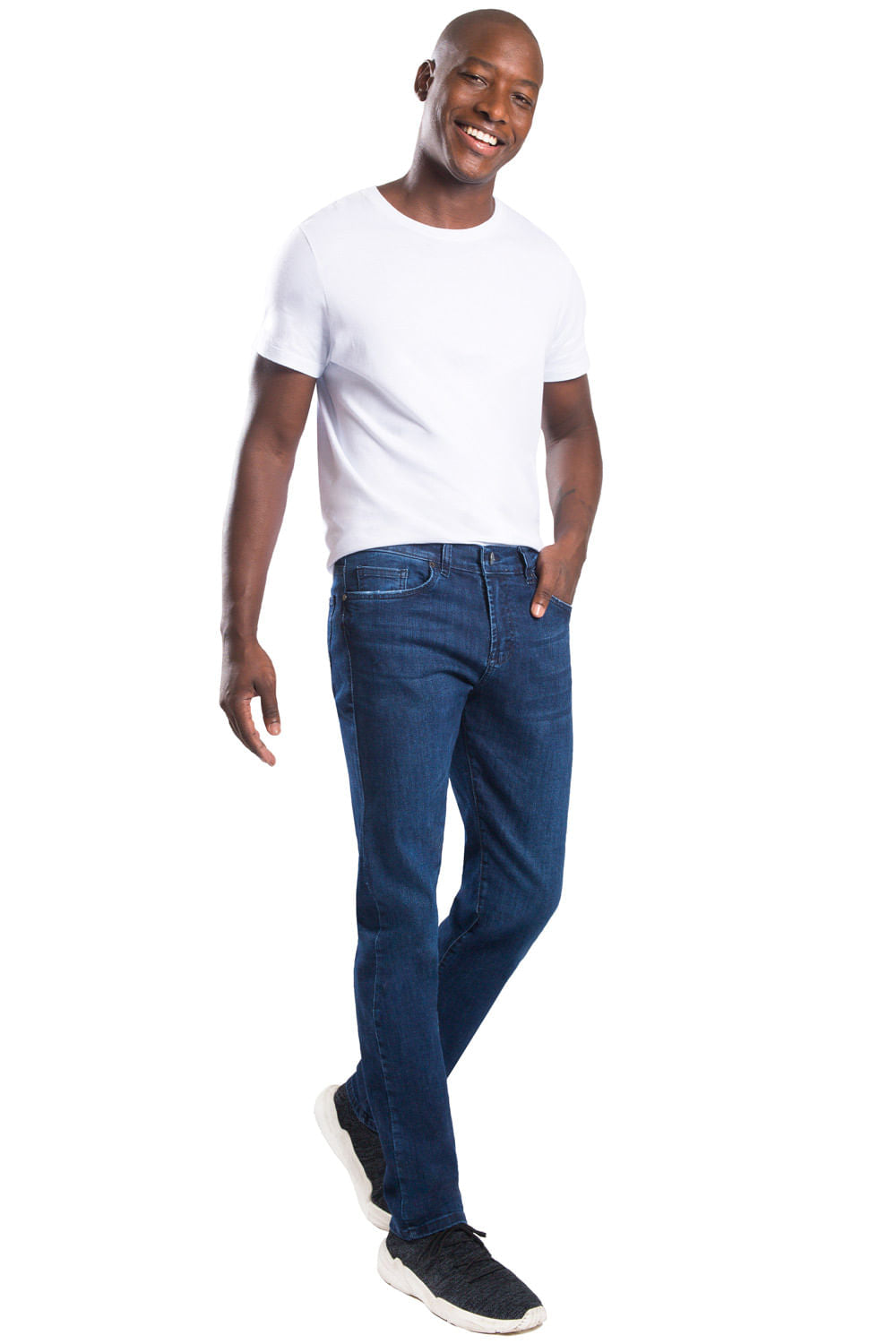 Calça Jeans Skinny Flex Premium Stone