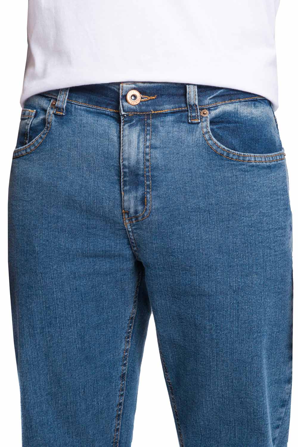 Calça Jeans Straight Flex Destroyer