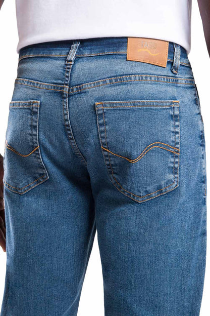Calça Jeans Straight Flex Destroyer