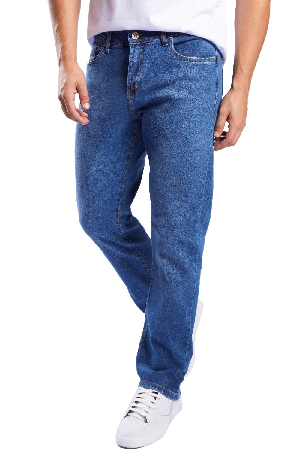 Calça Jeans Straight Especial Destroyer