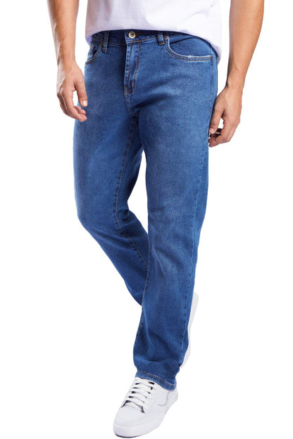 Calça Jeans Straight Especial Destroyer