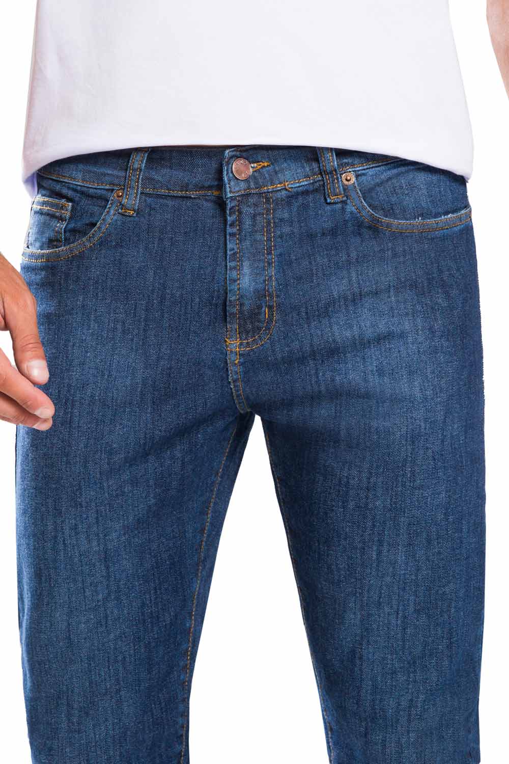 Calça Jeans Slim Premium Flex Super Stone