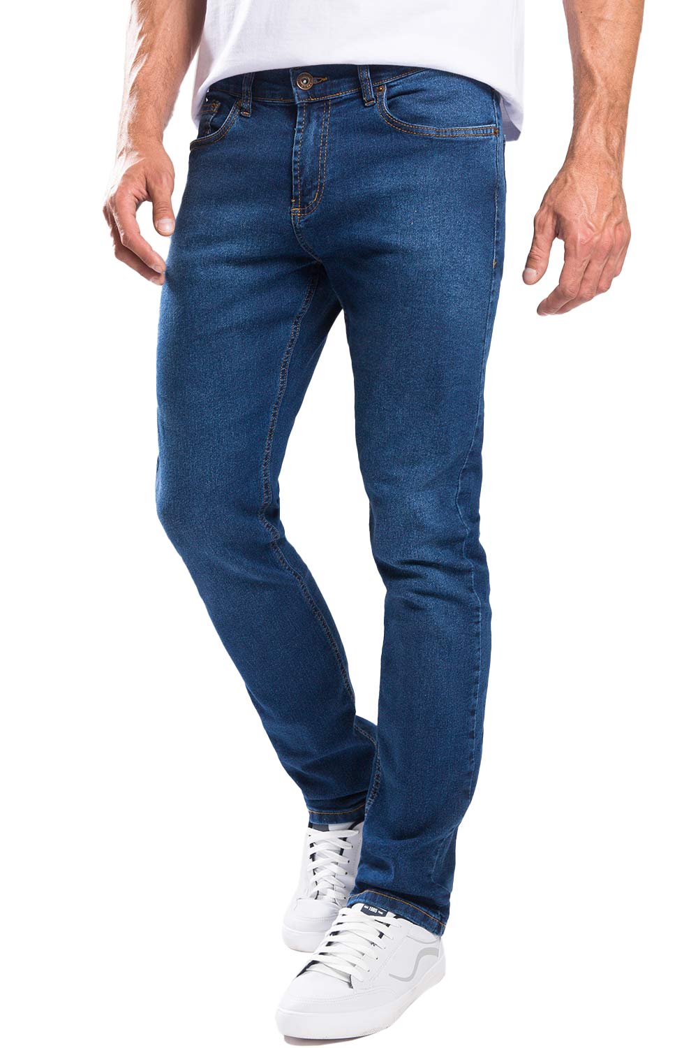 Calça Jeans Slim Flex Stone