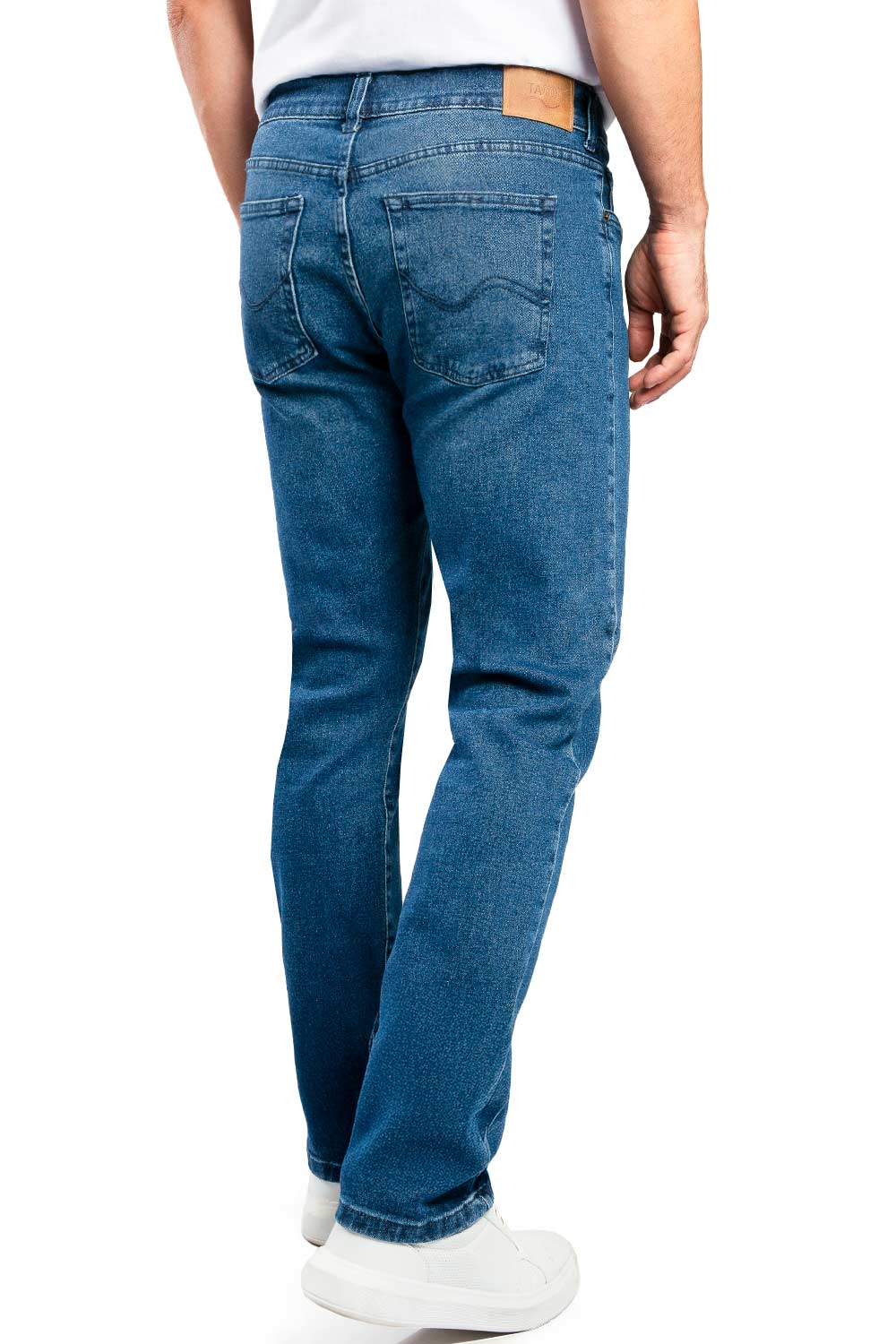 Calça Jeans Straight Flex Super Stone