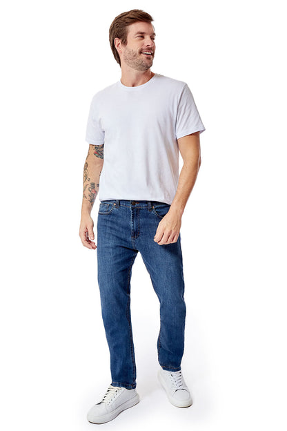 Calça Jeans Slim Flex Premium Stone