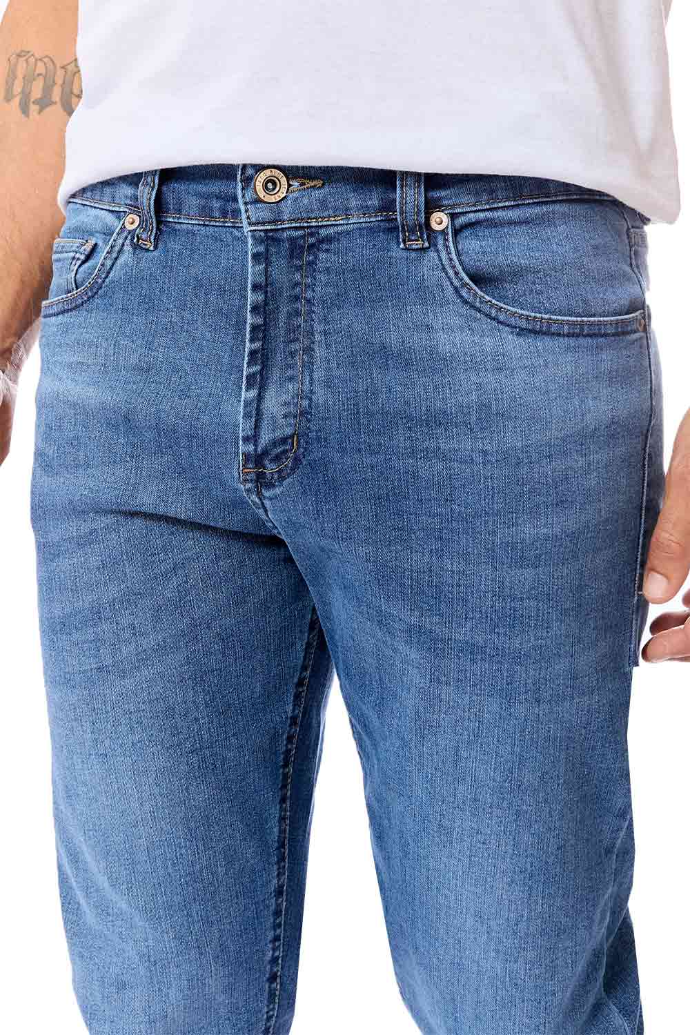 Calça Jeans Slim Destroyer