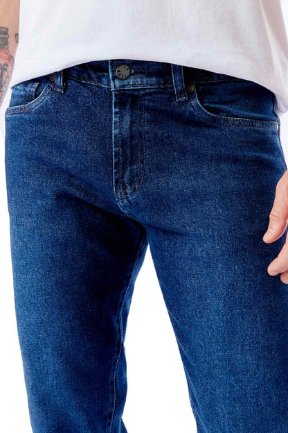 Calça Jeans Straight Flex Super Stone