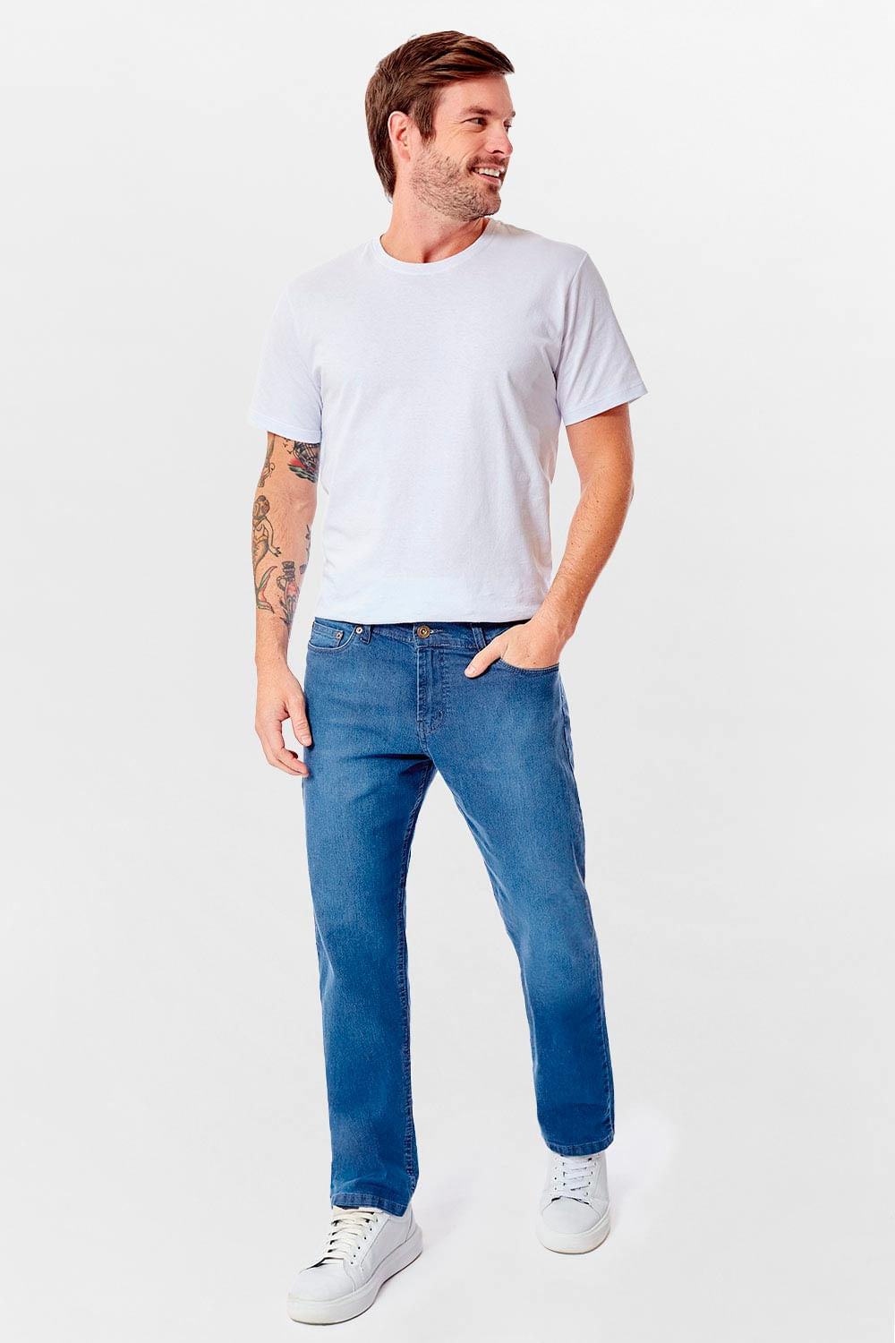 Calça Jeans Comfort Destroyer