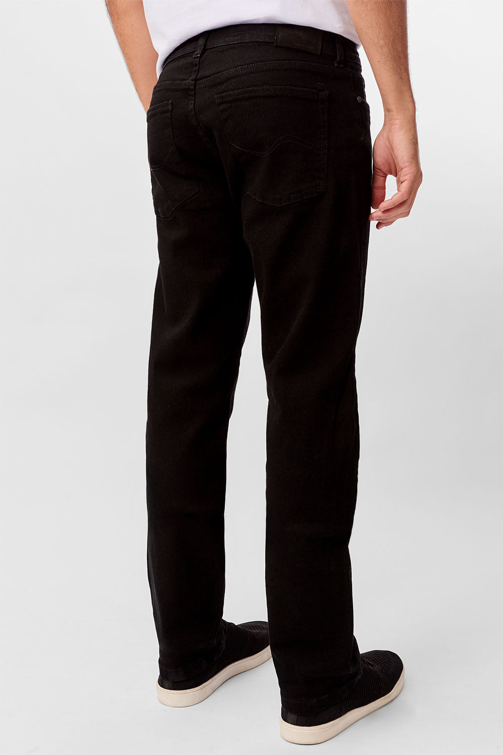 Calça Jeans Slim Black
