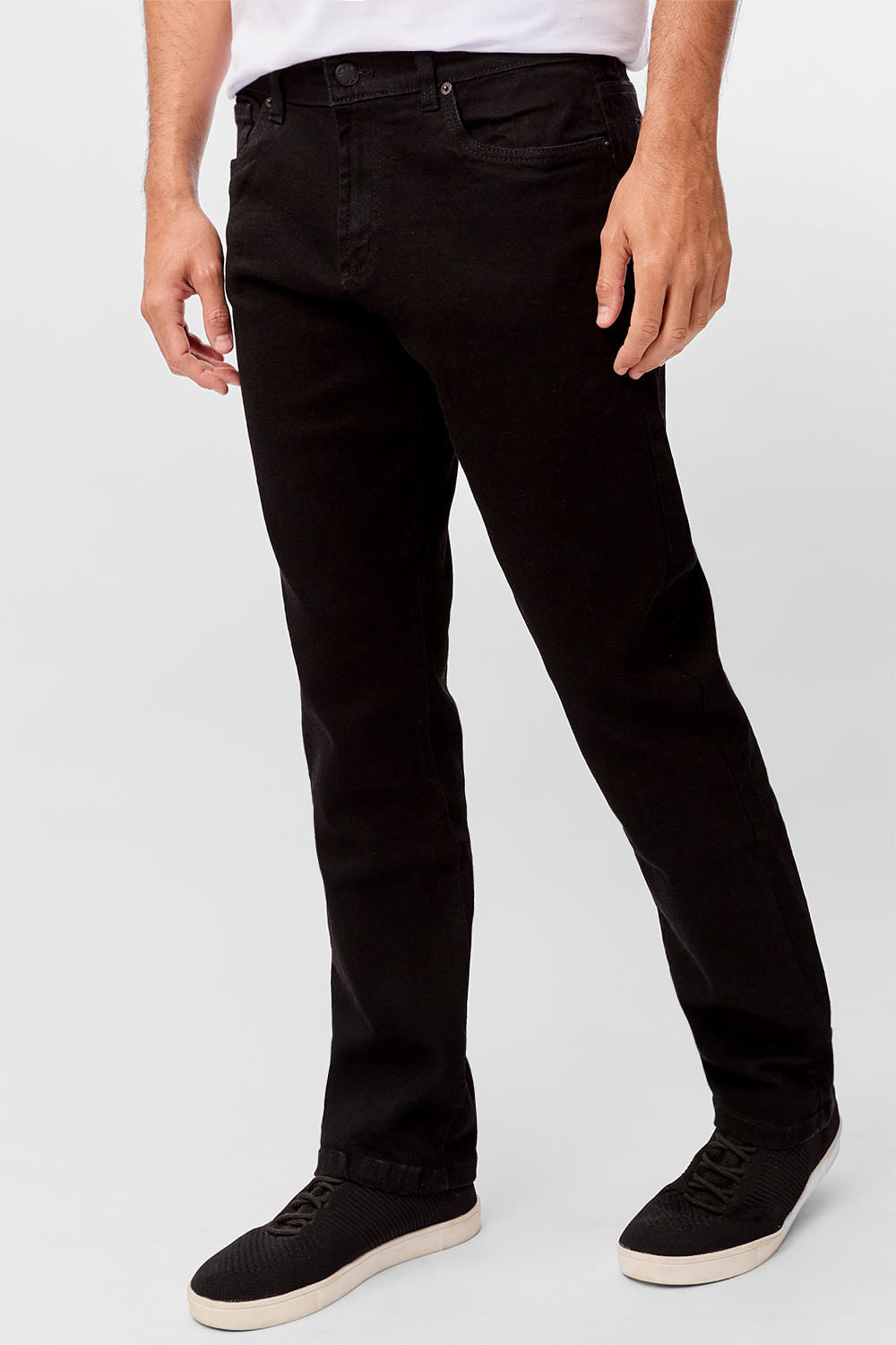 Calça Jeans Slim Black