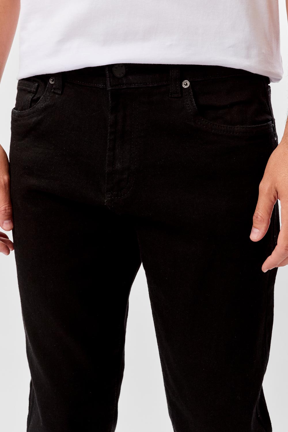 Calça Jeans Slim Black