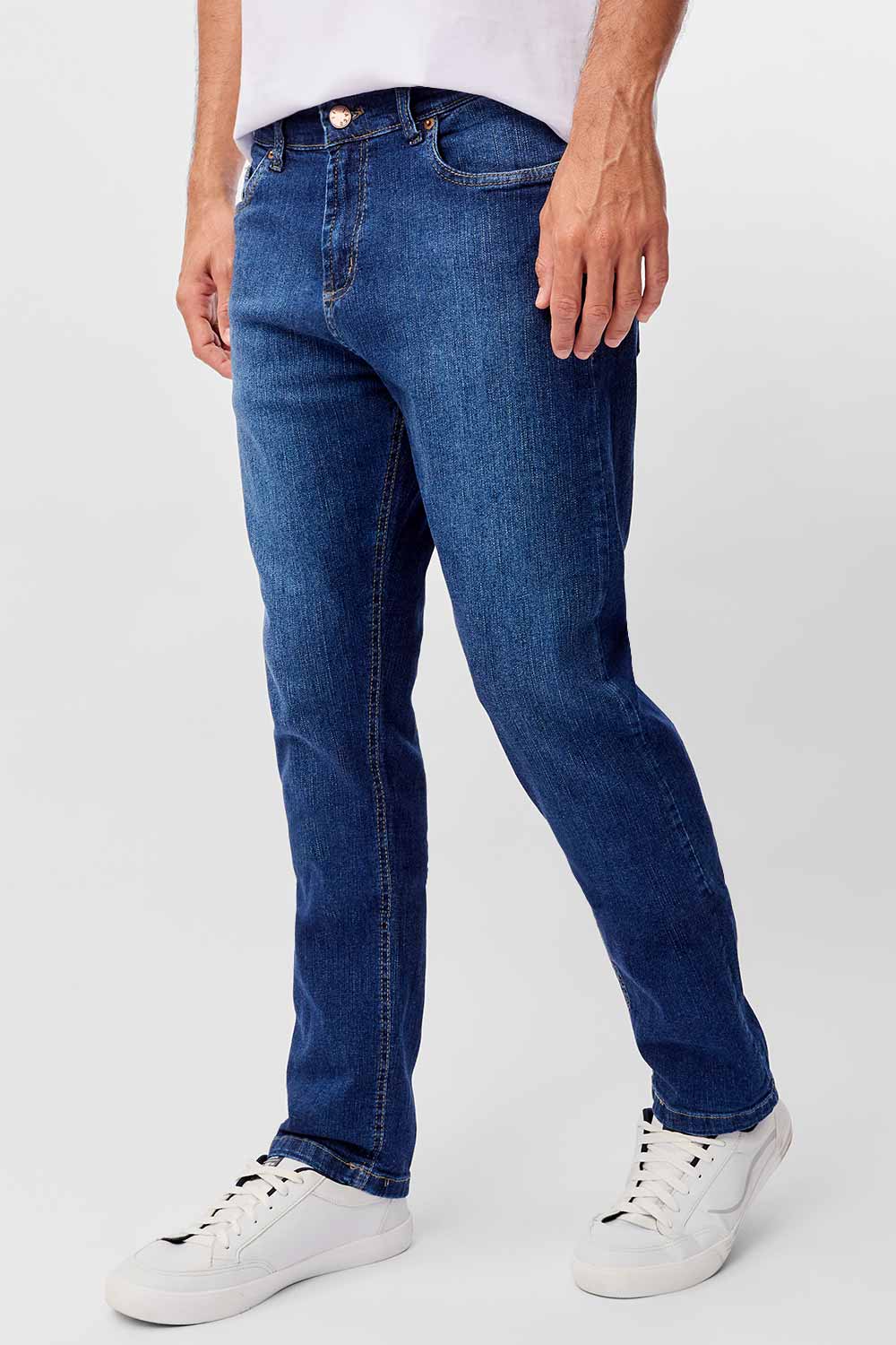 Calça Jeans Slim Stone