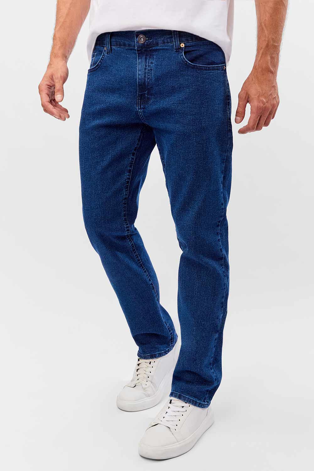Calça Jeans Straight Stone