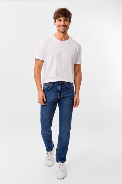 Calça Jeans Skinny Jogger Stone