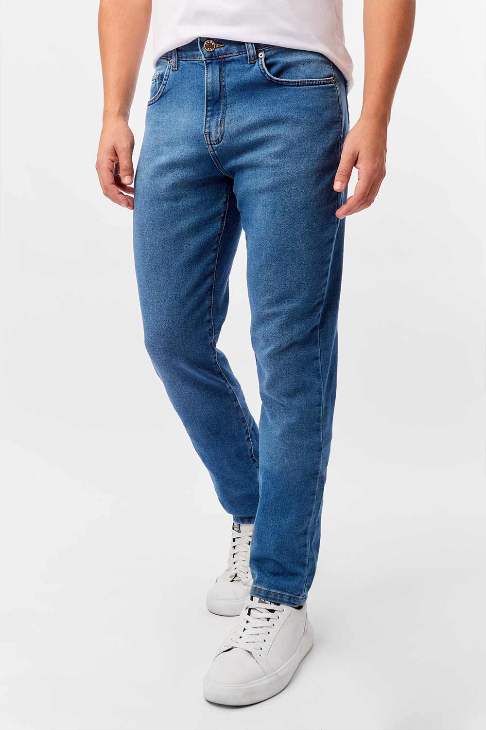 Calça Jeans Skinny Destroyer