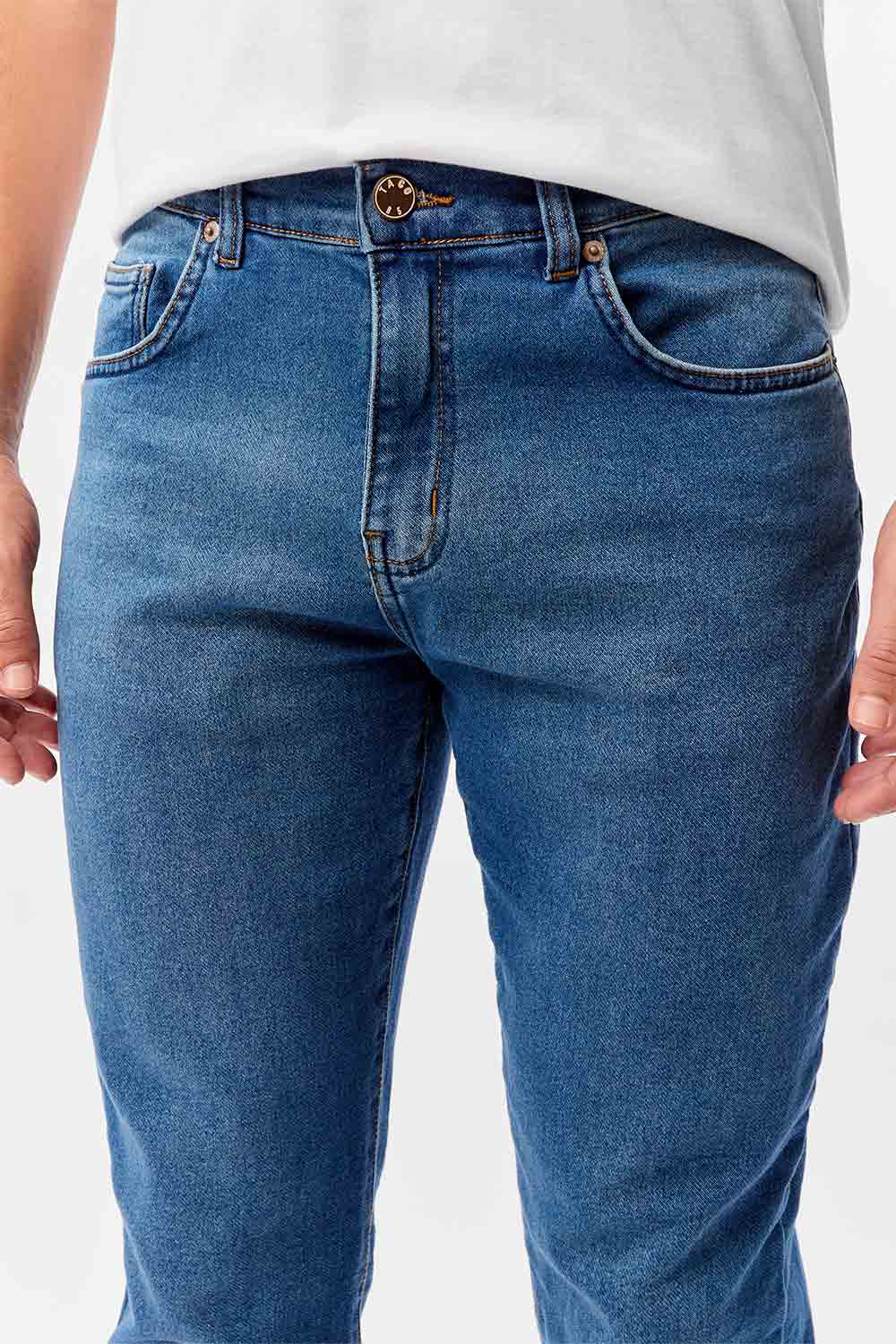 Calça Jeans Skinny Destroyer