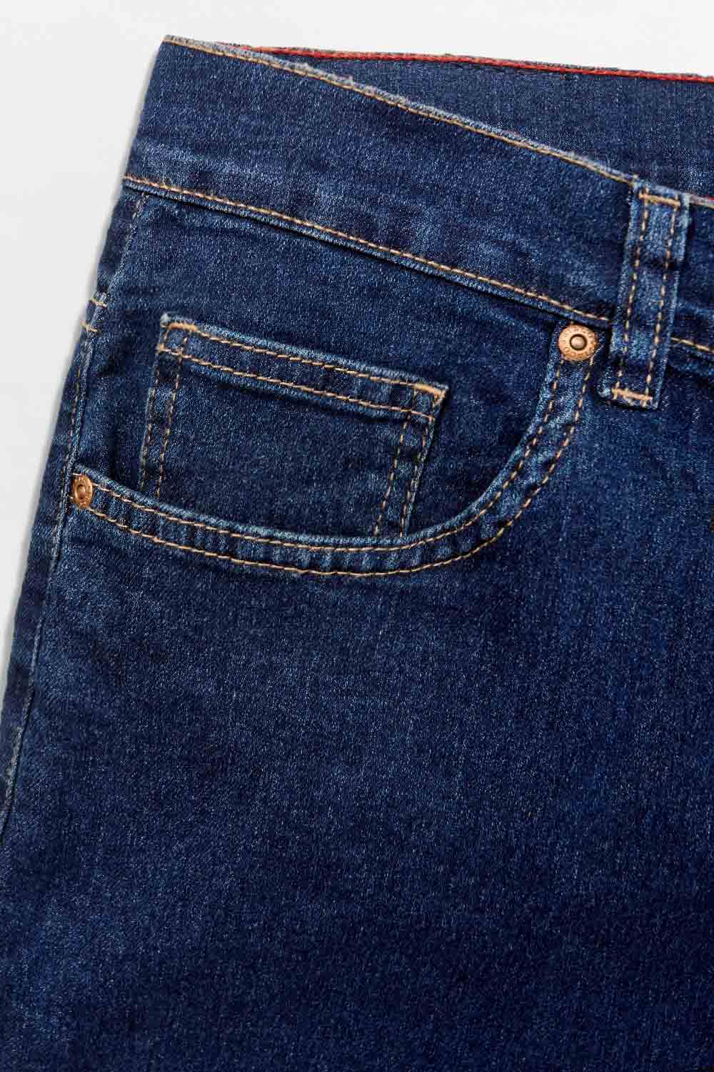 Calça Jeans Straight Flex Stone