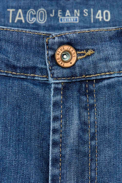 Calça Jeans Skinny Destroyer