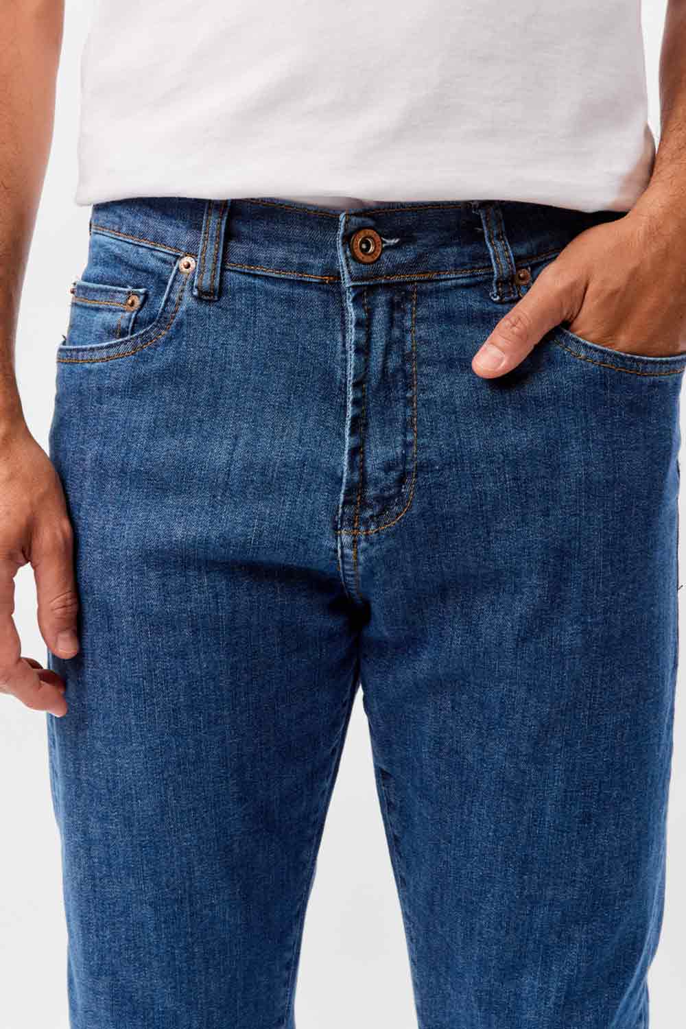 Calça Jeans Comfort Flex Premium Destroyer