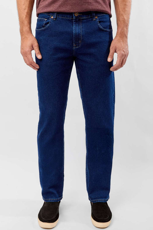 Calça Jeans Straight Flex Stone