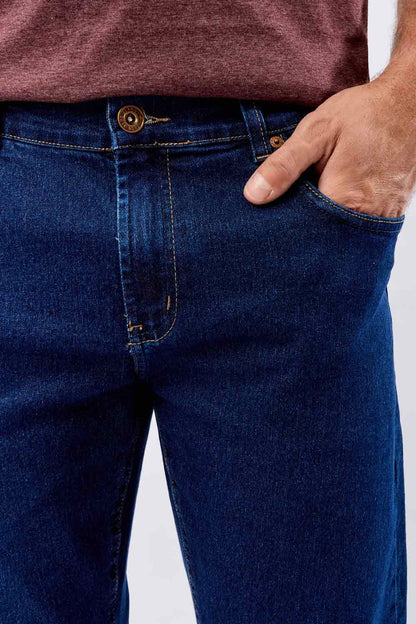 Calça Jeans Straight Flex Stone