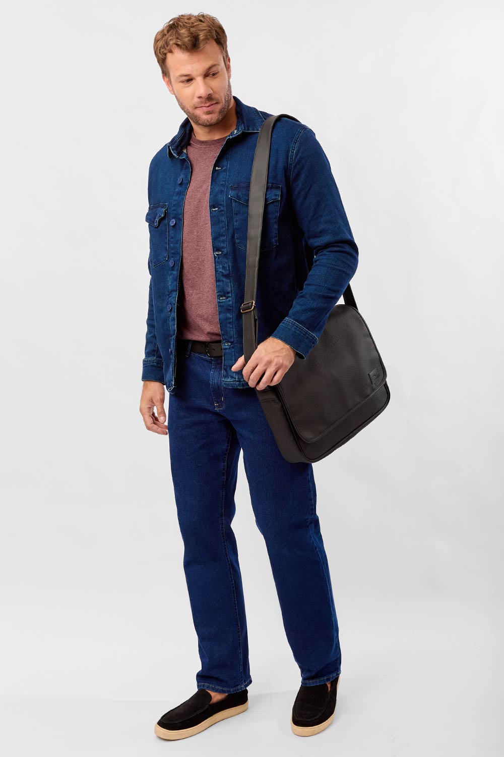 Calça Jeans Straight Flex Stone