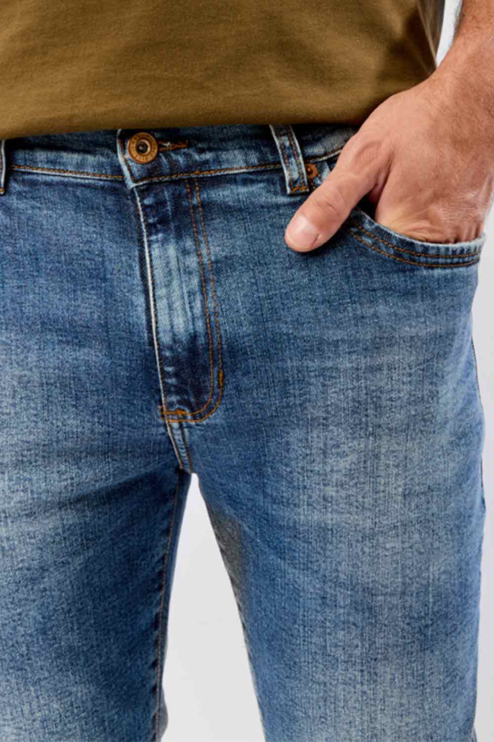Calça Jeans Slim Flex Premium Destroyer