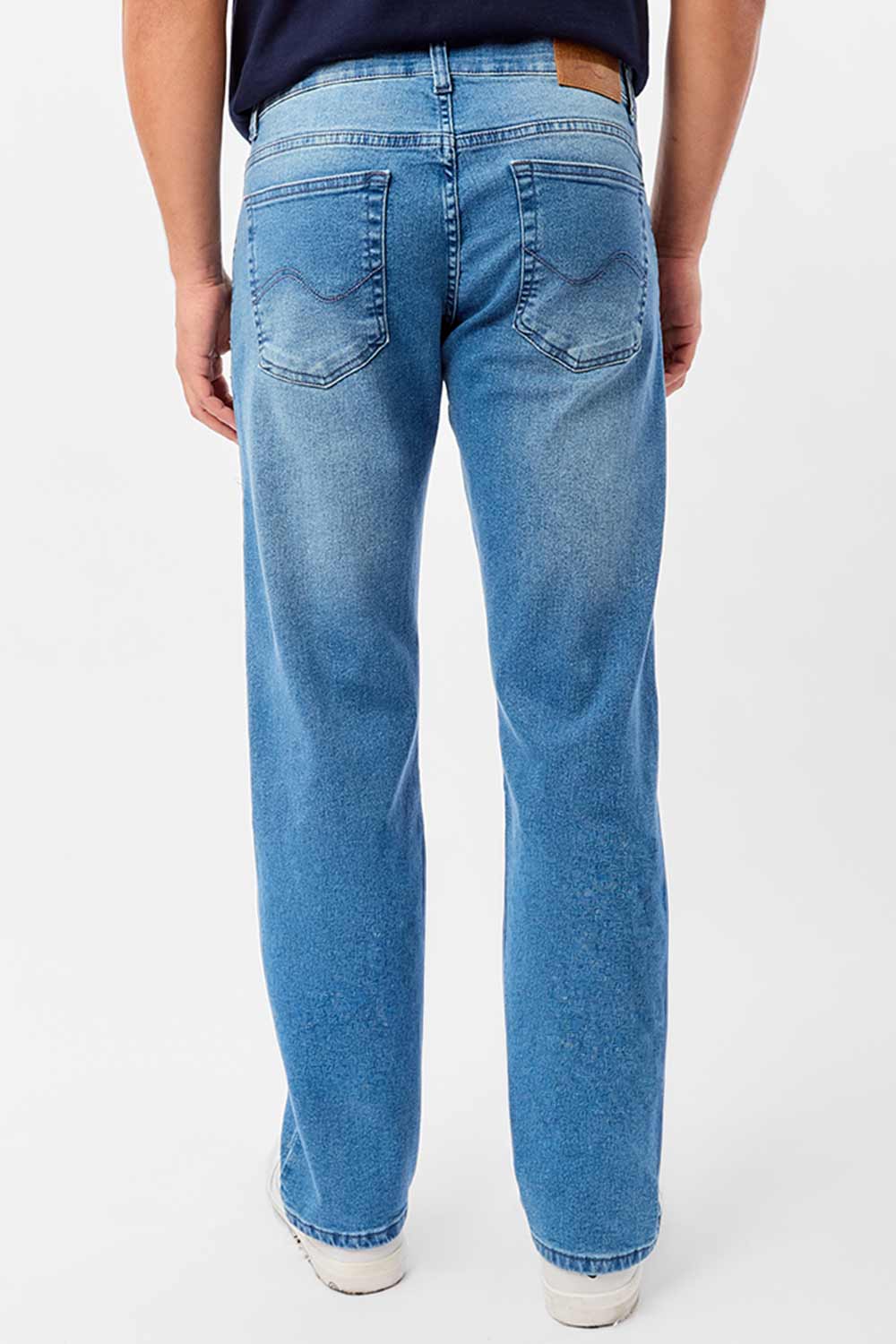 Calça Jeans Straight Destroyer