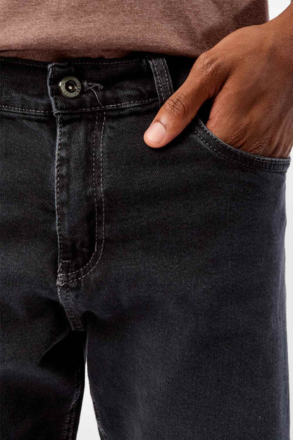 Calça Jeans Slim Black
