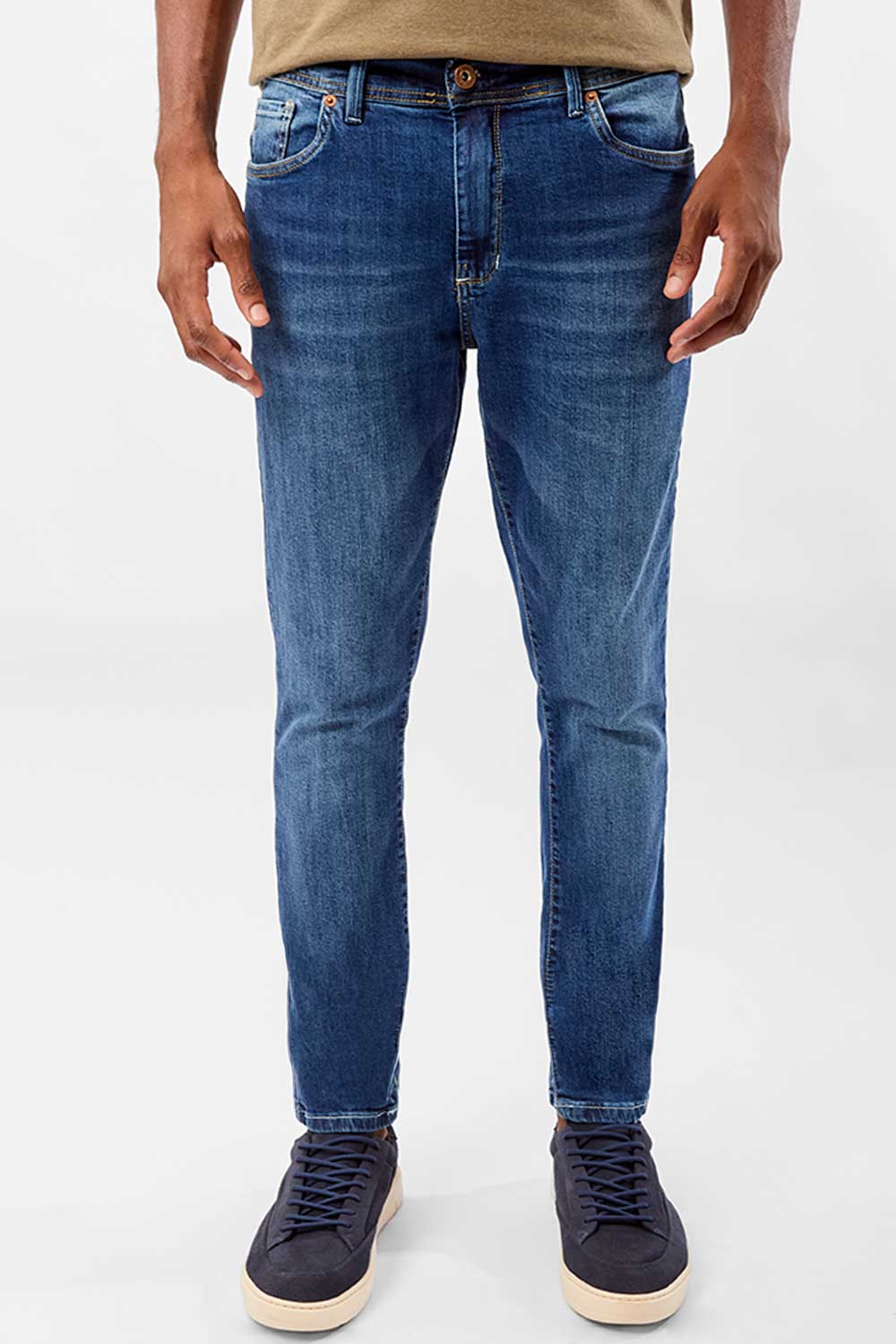 Calça Jeans Super Skinny Premium Flex Super Stone