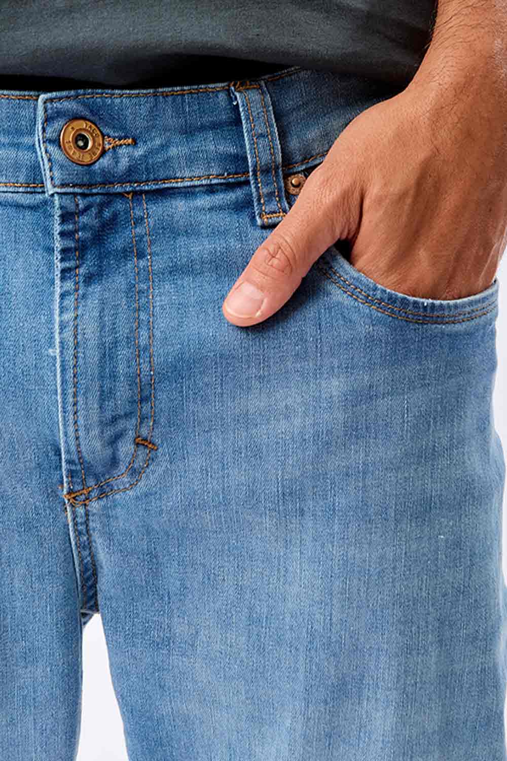 Calça Jeans Slim Destroyer